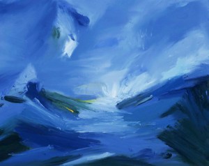 GLENSHEE I. Oil on canvas, 65 x 81cm. Private collection