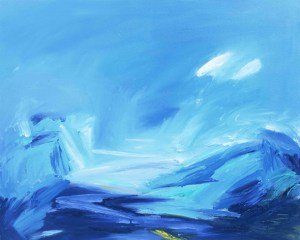 GLENSHEE II. Oil on canvas 65 x 81cm Private collection