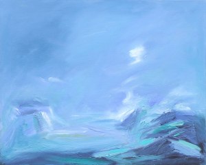 GLENSHEE IV. Oil on canvas, 65 x 81cm. Private collection