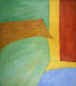 PEACE AT LAST. Oil on canvas, 120 x 100cm. Private collection